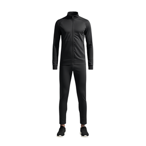 Survêtement d'entraînement pour homme, coupe classique, séchage rapide, respirant, polyester, sportif, longueur intégrale, hiver - Product Image 1