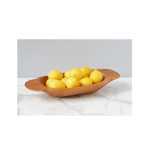 Bol à fruits en bois massif écologique, design classique pour la maison, la cuisine, la décoration de mariage et l'accent de présentation de table - Product Image 6