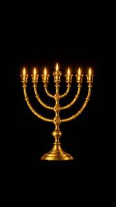 Magnificent Menorah Candle Holders Featuring Handmade Craftsmanship Premium Quality Finish For Hanukkah Home Decorative Display - Product Image 2