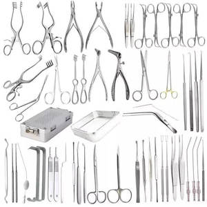 Juego de instrumentos quirúrgicos de 45 piezas para mastoidectomía, herramientas principales y secundarias de acero inoxidable, manuales, con certificación CE Clase I - Product Image 3