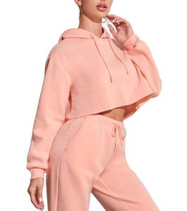 เสื้อมีฮู้ดสำหรับผู้หญิงเสื้อผ้าแฟชั่นแนวสตรีทเสื้อสเวตเตอร์เปล่ามีฮู้ดเสื้อสวมหัวแบบกำหนดเอง2026 - Product Image 5