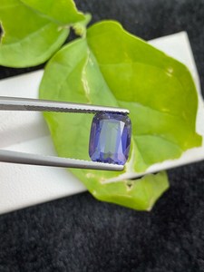 Piedra Preciosa de Tanzanita Natural con Corte Cojín, Piedra Suelta del Mes de Nacimiento de Diciembre - Product Image 4