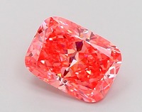 Diamante Cultivado en Laboratorio IGI de 2.01 Quilates, Corte Cojín Modificado, Color Rosa Intenso, Claridad VS1, Corte Excelente, Pulido Exquisito, Gema de Joyería de Lujo
