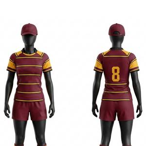 Uniformes de Rugby Transpirables de Alta Calidad al por Mayor, Camisetas de Fútbol Americano Bordadas y Cosidas - Product Image 1