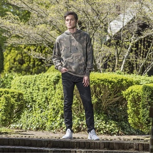 Sudadera con capucha de camuflaje para hombre, jersey de manga larga de tejido sólido, estilo novedoso, Calidad única - Product Image 3