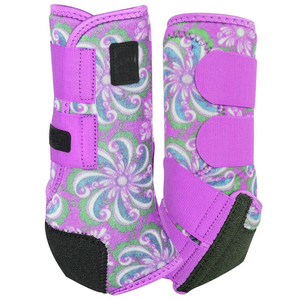 Protège-jambes durables pour chevaux, bottes de protection en néoprène pour la médecine sportive, équipement équestre, bottes à écartements pour la protection des tendons - Product Image 2