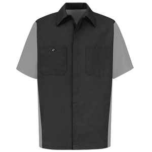 Camisa de Trabajo de Manga Corta para Trabajadores Industriales, Cómoda, Resistente al Fuego, con Logotipo Personalizado Impreso, al por Mayor - Product Image 3