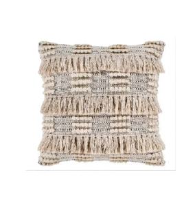 Blue Woven Pit Loom Boho <b>Cushion</b> Cover - Product Image 1