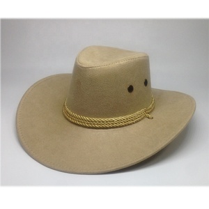 Sombreros de Vaquero de Gamuza Baratos al por Mayor para Niños y Adultos, para Protección Solar al Aire Libre - Product Image 5