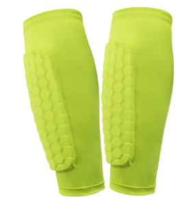 Espinilleras Naranjas HAWK SPORTS INDUSTRIES, Ligeras, de Tela de Algodón, Protección Básica para Deportes, Todas las Temporadas, Universales para Adultos - Product Image 3