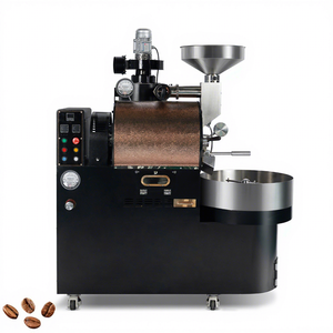 Coffee Machines for Cafe Shop New Style 6kg Coffee Roaster Gas Coffe Bean Roasting Machines - Product Image 1