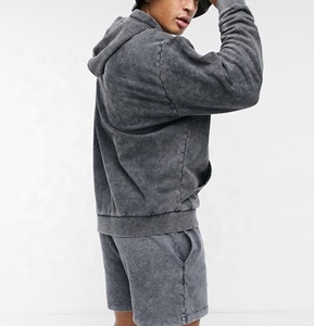 กางเกงขาสั้นเดินชายหาดสำหรับผู้ชาย,เสื้อลำลองแบบสวมหัวมีฮู้ดกางเกงขาสั้นเล่นกีฬาฤดูร้อนแบบสั่งตัด - Product Image 2