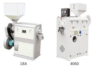 Machine de décorticage industrielle horizontale à rouleaux émerisés pour riz, maïs et riz brun, avec système de soufflage par ventilateur et moteur, haute productivité - Product Image 1