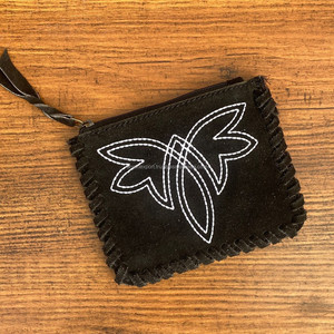 Porte-monnaie créatif en cuir suédé, pochette à fermeture éclair personnalisée en cuir véritable, petit portefeuille pour femmes - Product Image 3