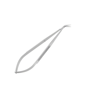 Tijeras Microquirúrgicas de Precisión con Mango Personalizado, Hoja Curva de Acero Inoxidable, Instrumentos Quirúrgicos Clínicos de Alta Calidad - Product Image 2