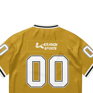 Jersey de Fútbol Americano Personalizado con Diseño Moderno, Servicio OEM en Grandes Cantidades para 2026 - Product Image 5