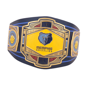 Ceinture de champion Memphis Grizzlies personnalisable, ceinture de basket-ball et de lutte de haute qualité, ceinture de titre sportif de collection pour les fans - Product Image 4