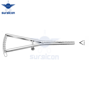 Calibrador Castroviejo-Epker de 18 cm / 7 Pulgadas, Rango de Medición de 40 mm, Precisión en Acero Inoxidable, para Mediciones Oftálmicas y Quirúrgicas - Product Image 5