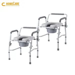 Mobility Impaired Hospital Toilet Chair For The Elderly Adult Toilet Chair