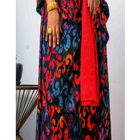 Vert forêt soie somalienne Maqbal Dirac femmes mariée mariage soirée fête Dirac pour femmes robes