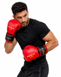Custom Logo Boxing <b>Gloves</b> Lightweight Durable Leather for Closure Adjustable Wrist Strap Hand <b>Grips</b> for Training Competition - Product Image 3