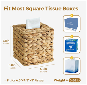 Organizador de Almacenamiento con Tapa de Papel de Jacinto de Agua Artex Hai Nam, Diseño Clásico, Duradero y Sostenible - Product Image 6