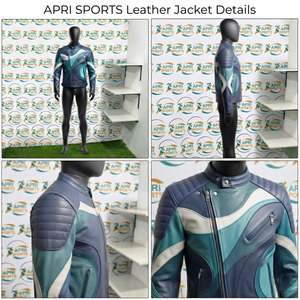 Casual Street Fashion Wear Men's <b>Leather</b> <b>Jackets</b> Best Selling Affordable Price <b>Long</b> Sleeve Biker Style <b>Leather</b> <b>Jacket</b> Windproof - Product Image 6