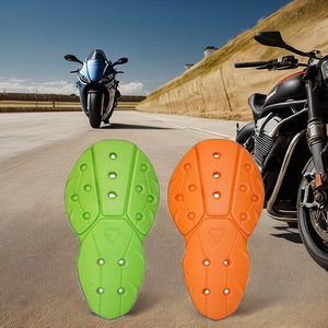 Ensemble de protections professionnelles pour les coudes et les genoux, respirant, léger, en matériau EVA, pour la moto et les sports de plein air - Product Image 4