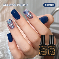 Vernis à ongles en gel professionnel sans HEMA ni TPO, haute brillance, UV LED, vente en gros directe usine