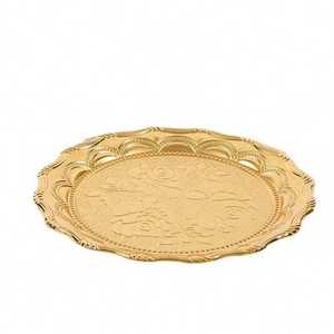 Assiette de présentation robuste réutilisable pour événements et réceptions de mariage - Product Image 1