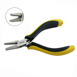 Precision Jewelry Equipment Ergo Half Round Hollow Plier 125mm Stainless Steel Ergonomic Concave Nose Jewelry Making Pliers - Product Image 1