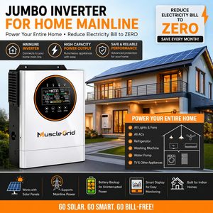 Onduleur solaire hybride MuscleGrid 12kW pour usage domestique, tension d'entrée 500V, IP65, prend en charge les panneaux solaires 15kW, charge complète de la maison - Product Image 6
