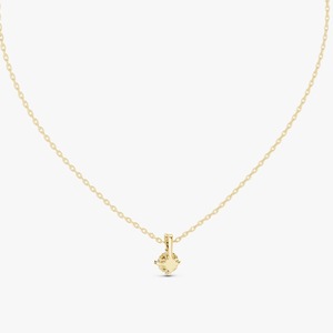 Indian Supplier Luxury Yellow Gold Emerald Cut Diamond Pendant <b>Necklace</b> Adjustable Chain for Women Fine Jewelry Available - Product Image 1