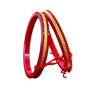 Exquisite 22K Solid Gold Pola <b>Bangles</b> for Women Classic Jewelry <b>Set</b> for Ethnic Wedding Gift & Party Wear - Product Image 2