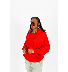 ชุดวอร์มกีฬาผู้ชายคุณภาพสูงสำหรับฤดูหนาว ระบายอากาศได้ดี มีเชือกผูก ปรับได้ ผลิตจากผ้าโพลีเอสเตอร์ฟลีซ พร้อมฮู้ดและกางเกงจ็อกเกอร์ รับผลิตตามแบบ - Product Image 2