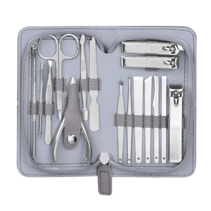 Top Selling <b>Manicure</b> Pedicure Set High Quality Custom Made Stainless Steel Lightweight <b>Manicure</b> <b>Kit</b> With Customized Packaging - Product Image 4