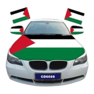 Bandera Personalizada para Automóvil, Rectangular, de Poliéster, Impresa Digitalmente, Duradera, para Uso Promocional - Product Image 4
