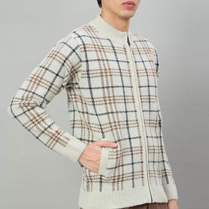 Pull col roulé pour homme, uni, manches longues, hiver, style business décontracté, coupe ajustée, respirant, en laine/viscose, tricot chaud - Product Image 5
