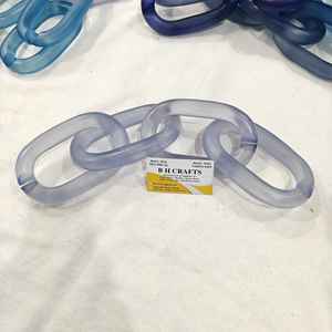 Adornos de Pared de Cadena Acrílica Moderna, Hechos a Mano con Resina, para Decoración del Hogar, Disponibles en Todos los Colores - Product Image 4