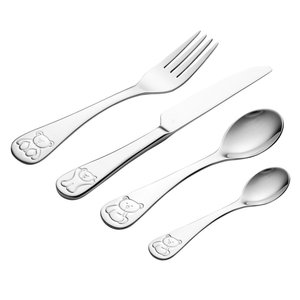 Luxury Gold Flatware Set <b>Knife</b> <b>Fork</b> Spoon Teaspoon Hammered Handle Mirror Finish Rust Resistant Metal Cutlery Wedding - Product Image 5