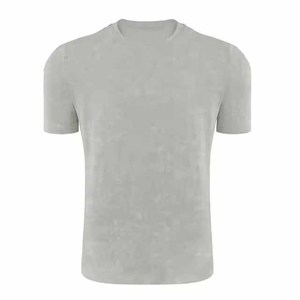 เสื้อยืดผู้ชายสไตล์ยุโรปแบบลำลองสั่งทำขายส่ง รุ่นใหม่สำหรับฤดูร้อน ทรงเข้ารูป ผ้าฝ้าย 100% แขนสั้น สีพื้น ระบายอากาศได้ดี - Product Image 6