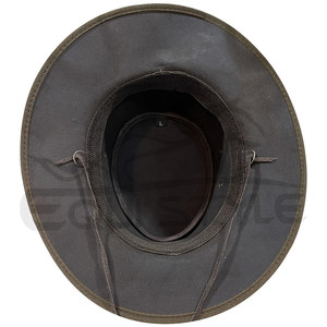 Custom Cowboy <b>Hats</b> Manufacturer Adult Size High Quality Outdoor Travel Western Fashion Australian Leather <b>Hats</b> - Product Image 4