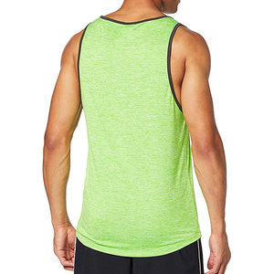 High Quality Casual Plain Knitted <b>Plus</b> <b>Size</b> O-Neck Hooded Tank <b>Top</b> 100% Cotton Breathable Men Quick-Dry Summer Gym Customizable - Product Image 5