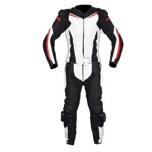 Traje de Motociclismo de Cuero Vacuno de Primera Calidad, Jersey de Carreras, Traje de Motociclista Personalizado, Impermeable y Resistente al Viento - Product Image 1