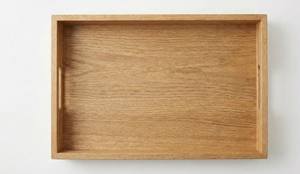 Bandeja de Servicio de Madera Maciza Hecha a Mano, de Grado Comercial, con Asas, Ecológica, Duradera, para Uso en Catering, Bandeja para Mesa de Café, Regalo de Inauguración de Casa - Product Image 5