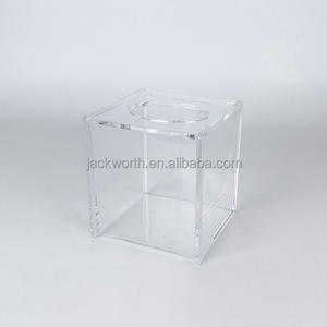 Boîte à mouchoirs rectangulaire en acrylique - Product Image 5