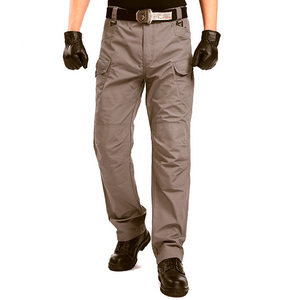 Pantalon de travail urbain camouflage imperméable personnalisé OEM, pantalon d'entraînement en plein air pour hommes, pantalon cargo avec poches - Product Image 2