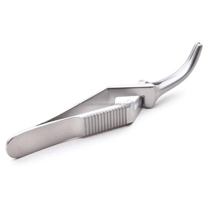 Pinces DeBakey incurvées de qualité supérieure, à mâchoire atraumatique, en acier inoxydable, instruments chirurgicaux manuels réutilisables - Product Image 3