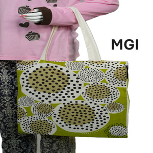 Bolsa de Compras Reutilizable de Algodón Orgánico Reciclado, Ecológica, 100% Algodón, con Logotipo Personalizado, Impresa, MOQ Bajo, para Mujer - Product Image 6