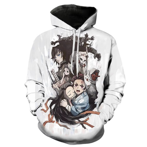 Nouveau Sweat à Capuche Demi-Zip en Velours Côtelé Anime Unisexe Goku, Personnalisable avec Impression 3D, Style Décontracté - Product Image 3